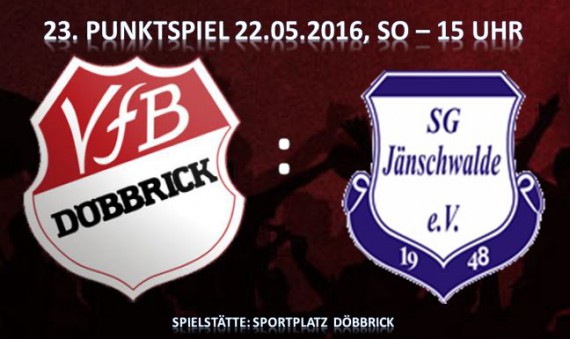 22.05.2016 VfB - Jänschwalde 3:2