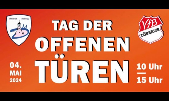 Tag der offenen Türen am 04.05.24 